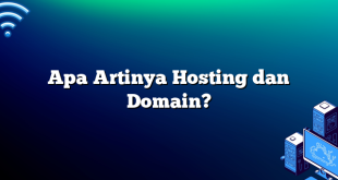 Apa Artinya Hosting dan Domain?