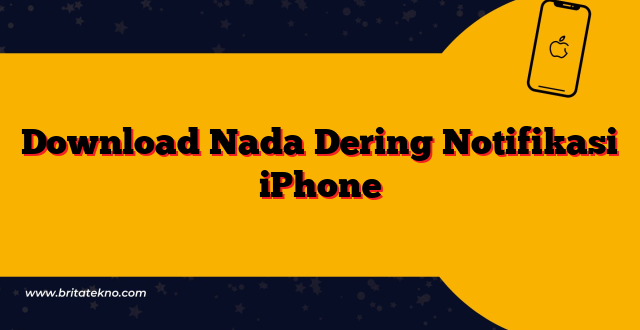 Download Nada Dering Notifikasi iPhone
