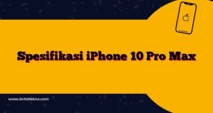 Spesifikasi iPhone 10 Pro Max