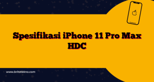 Spesifikasi iPhone 11 Pro Max HDC