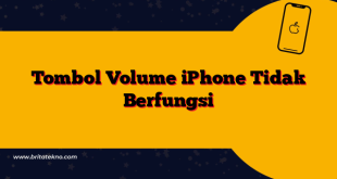 Tombol Volume iPhone Tidak Berfungsi